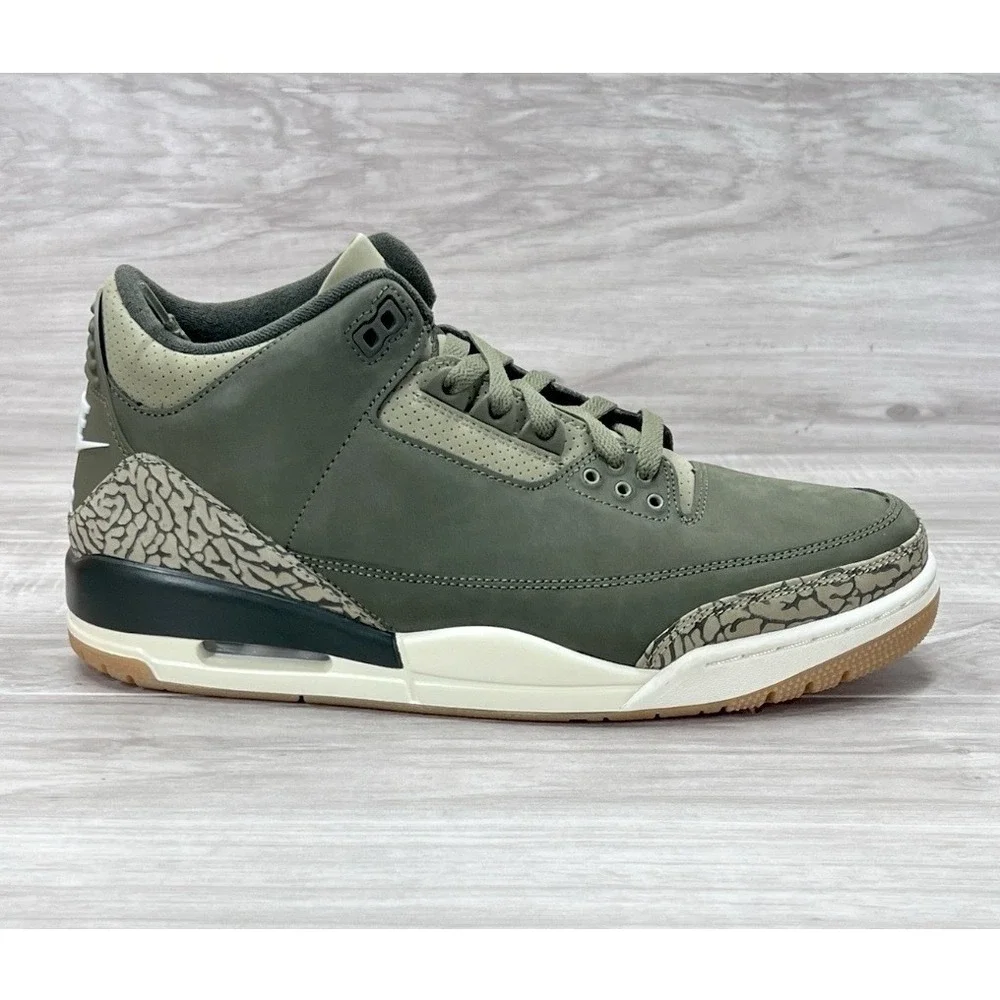 Nike Air Jordan 3 Retro Family Affair Olive Green Men's Size 11 DN3707-202 New